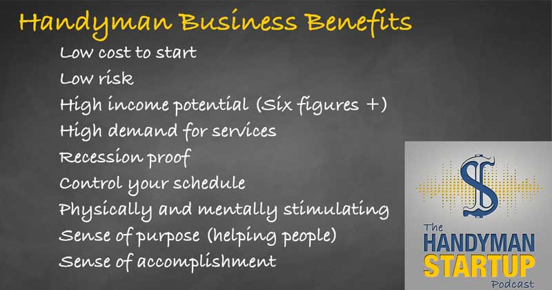 Benefits of handyman business