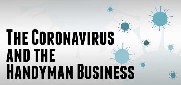 Coronavirus impact on handyman business
