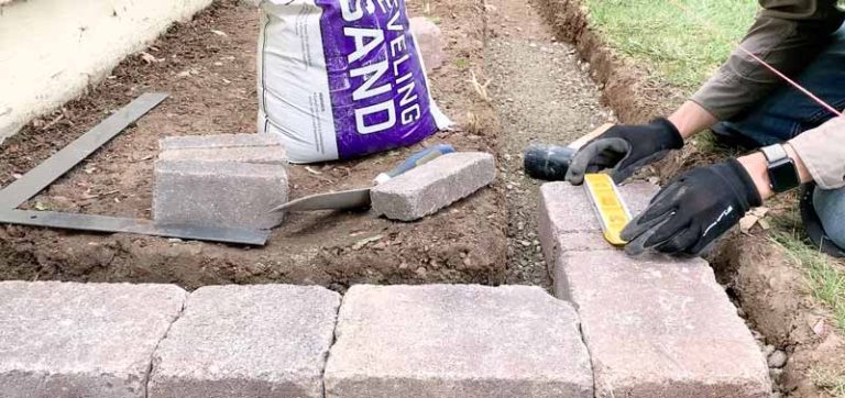How to Build a Stone Garden Wall (Step by Step + Video)