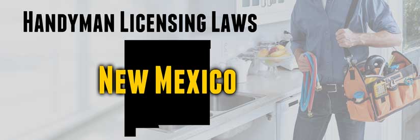 Handyman license laws New Mexico